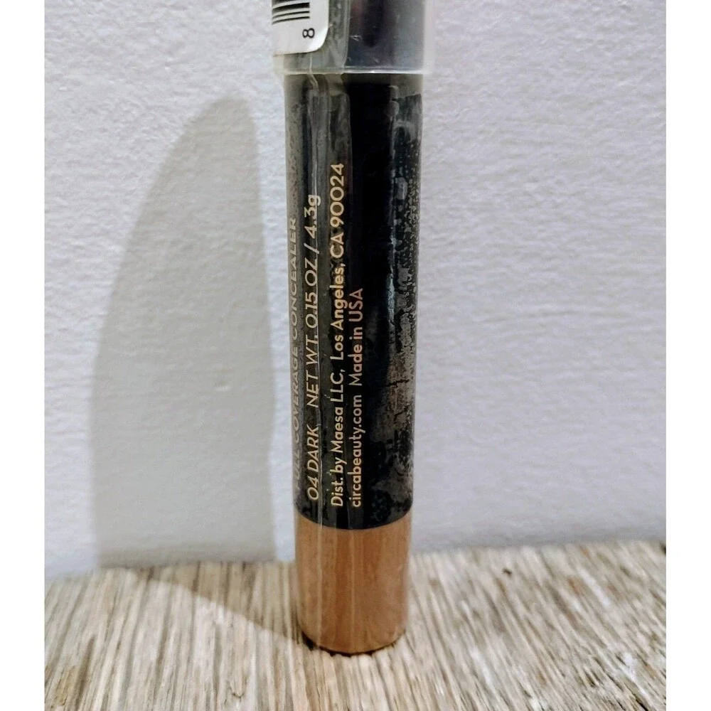 Circa Full Coverage Concealer 04 0.15oz Sealed Makeup Studio Edit Cosmetics Look